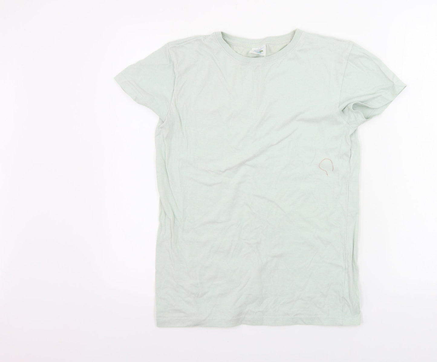 Blue Cherry   Womens Green   Basic T-Shirt Size S