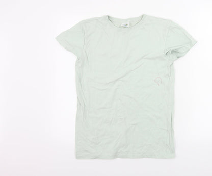 Blue Cherry   Womens Green   Basic T-Shirt Size S