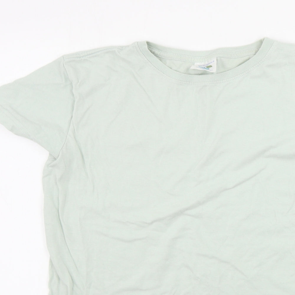 Blue Cherry   Womens Green   Basic T-Shirt Size S
