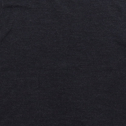 Marks and Spencer Mens Grey  Knit Pullover Jumper Size L