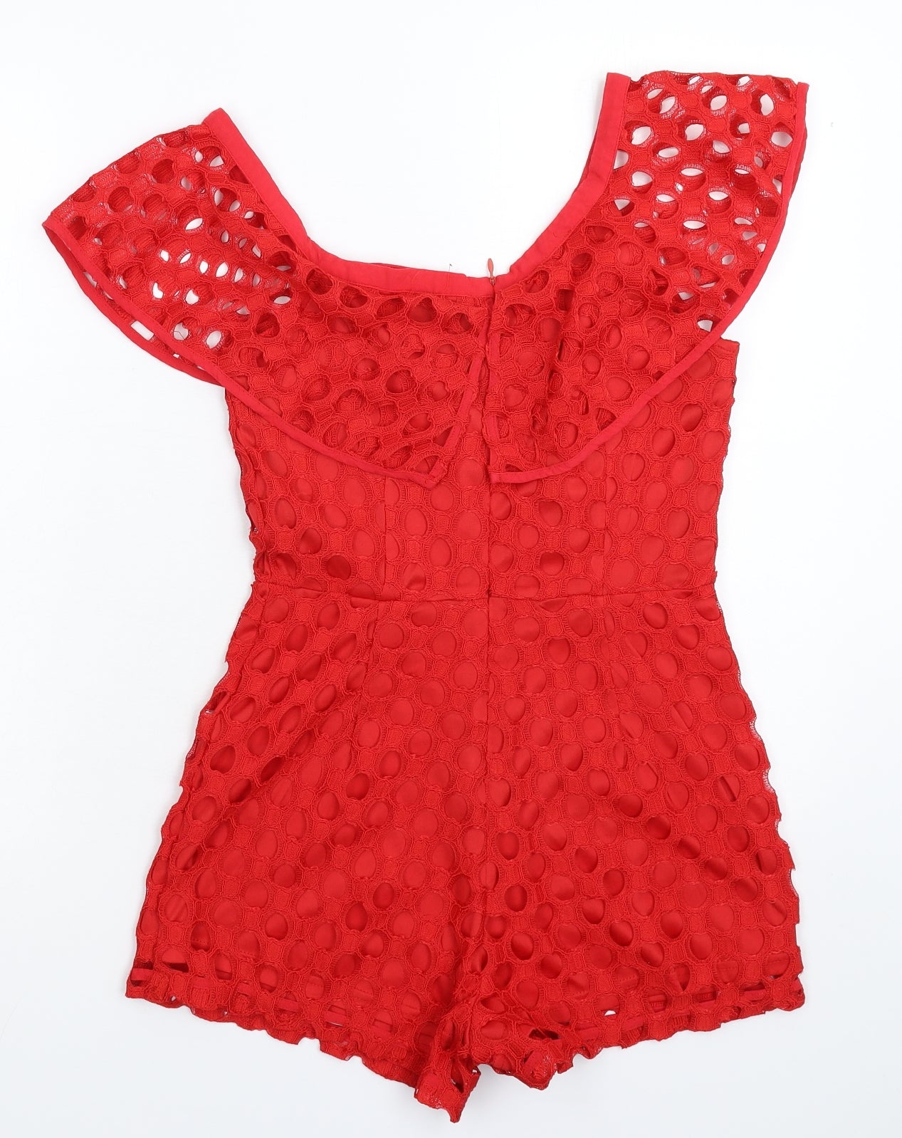 Missguided Womens Red   Jumpsuit One-Piece Size 6 L3 in
