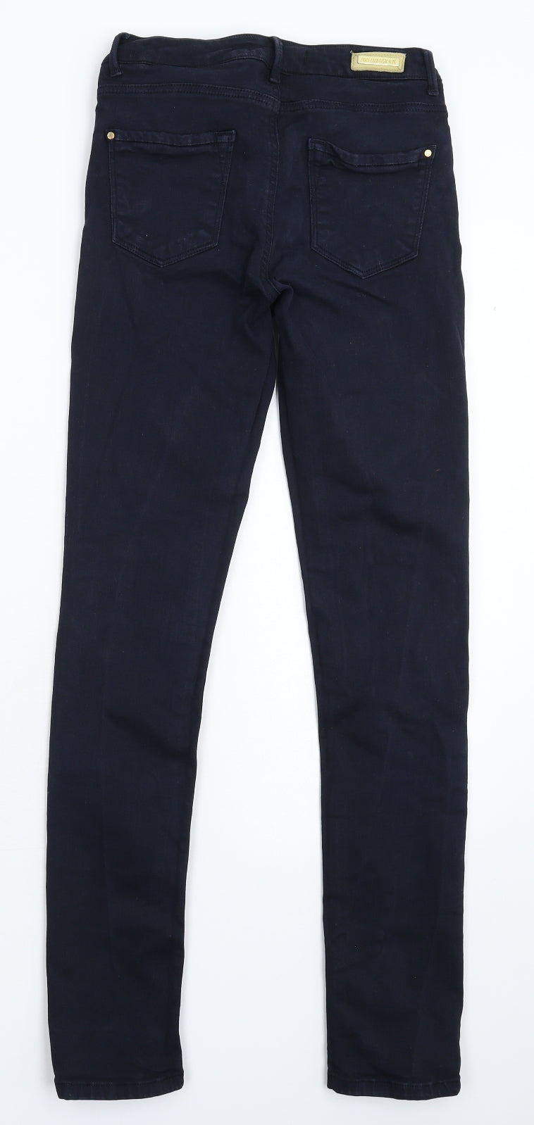 Zara Womens Blue  Denim Skinny Jeans Size 8 L29 in