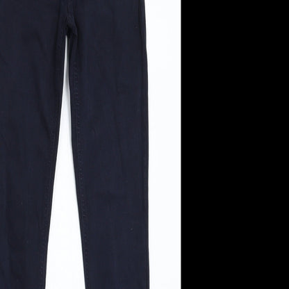 Zara Womens Blue  Denim Skinny Jeans Size 8 L29 in