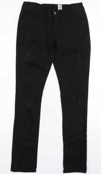 New Look Womens Black  Denim Skinny Jeans Size 8 L30 in
