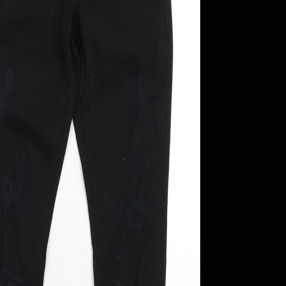 New Look Womens Black  Denim Skinny Jeans Size 8 L30 in