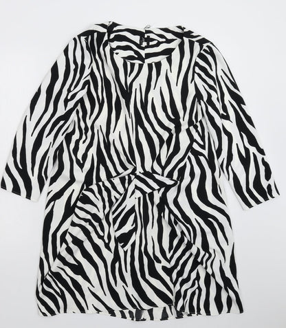 Preworn Womens Multicoloured Animal Print  Mini  Size 12