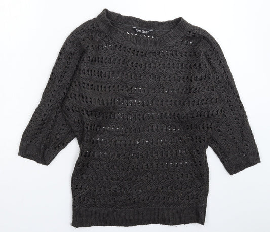 Womens UK Size 10 Select Grey Pullover Jumper