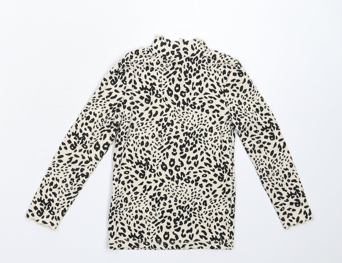 George Girls Multicoloured Animal Print  Basic T-Shirt Size 4-5 Years