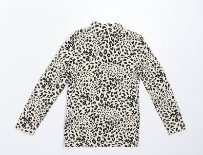 George Girls Multicoloured Animal Print  Basic T-Shirt Size 4-5 Years