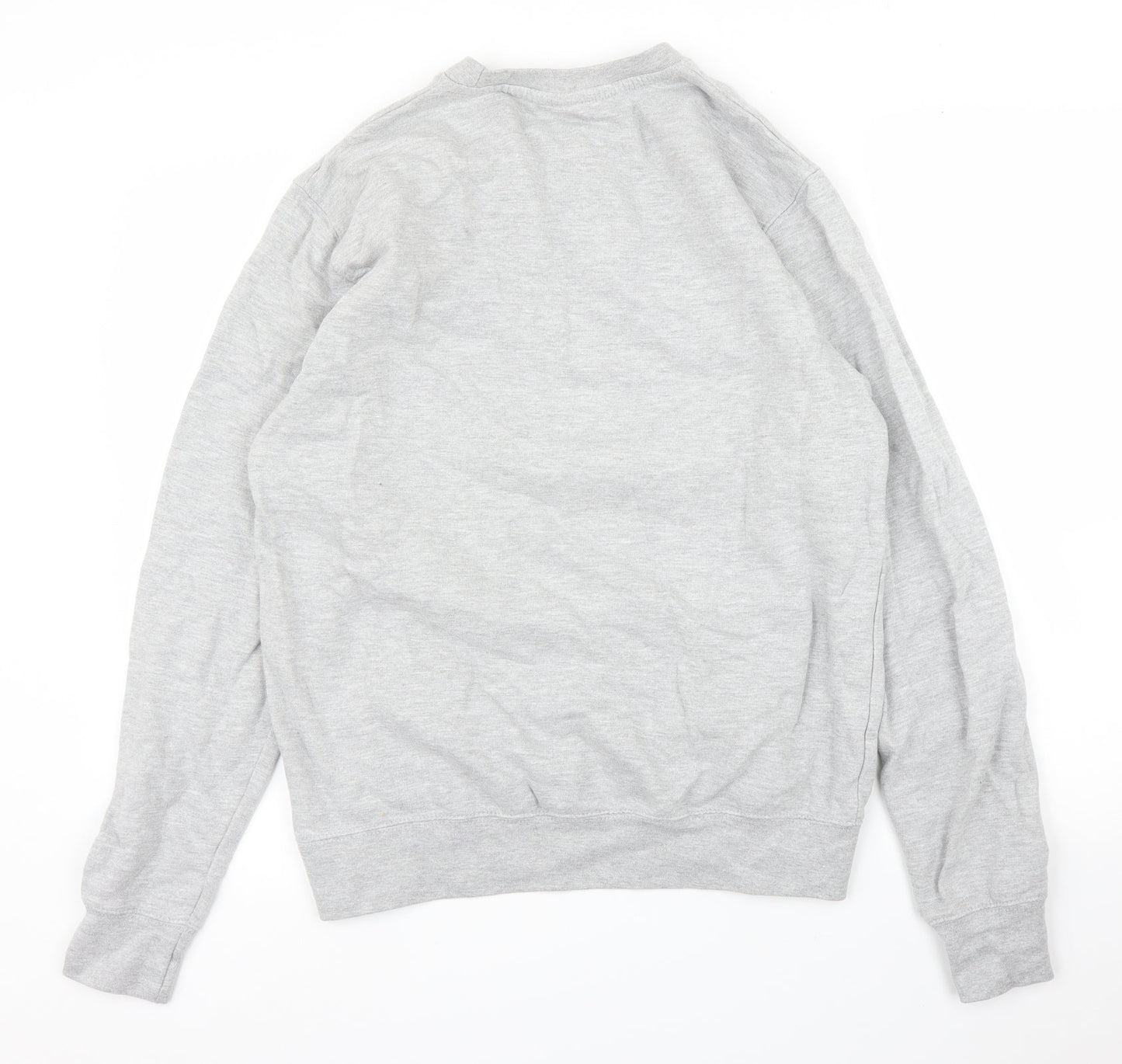 Just Hoods Mens Grey   Pullover Jumper Size M