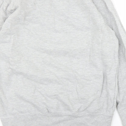 Just Hoods Mens Grey   Pullover Jumper Size M
