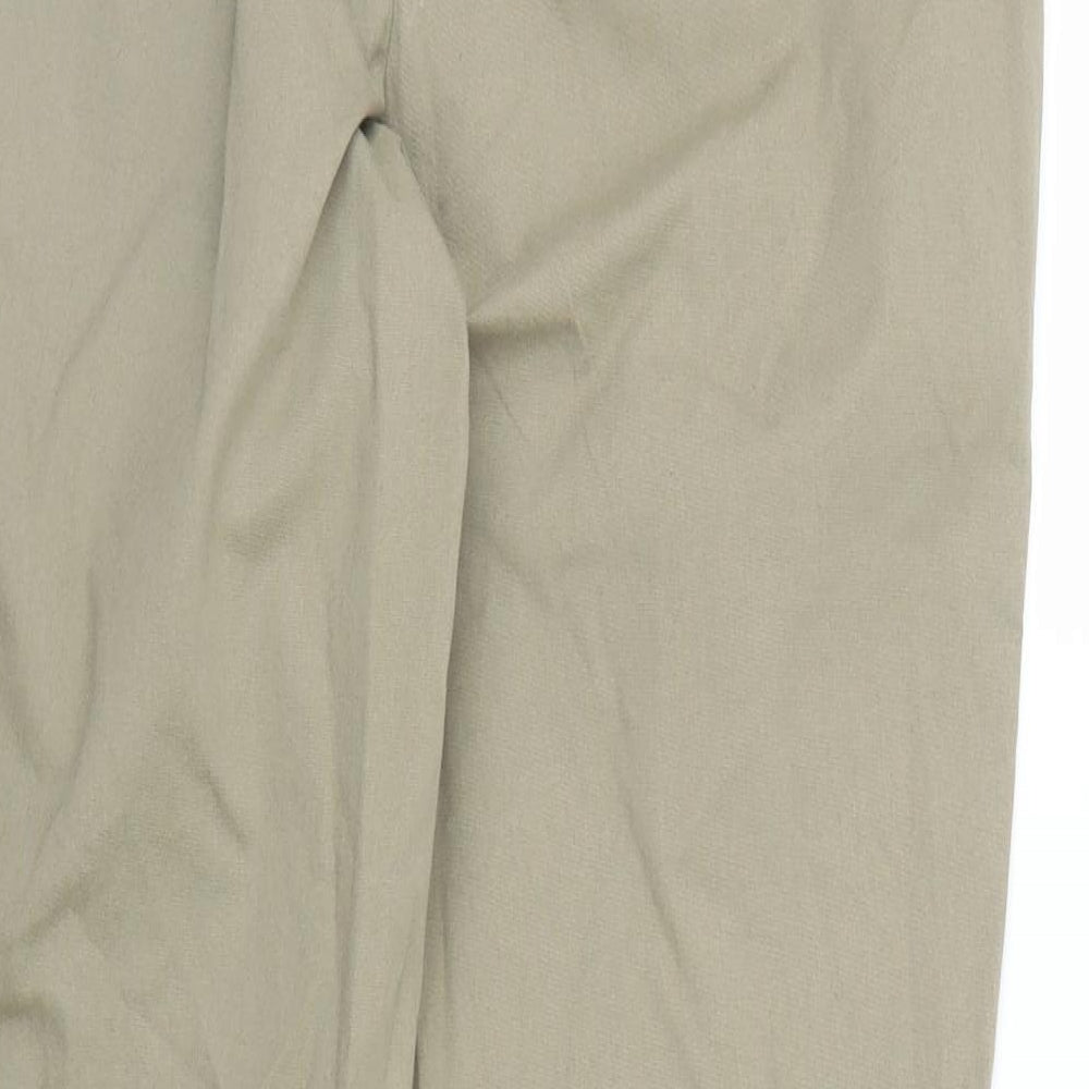 Select Womens Green   Pedal Pusher Trousers Size 8 L24 in