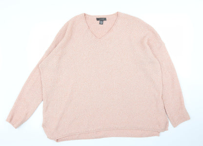 Primark Womens Purple   Pullover Jumper Size L