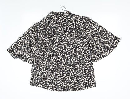 F&F Womens Multicoloured Floral  Basic Blouse Size 12