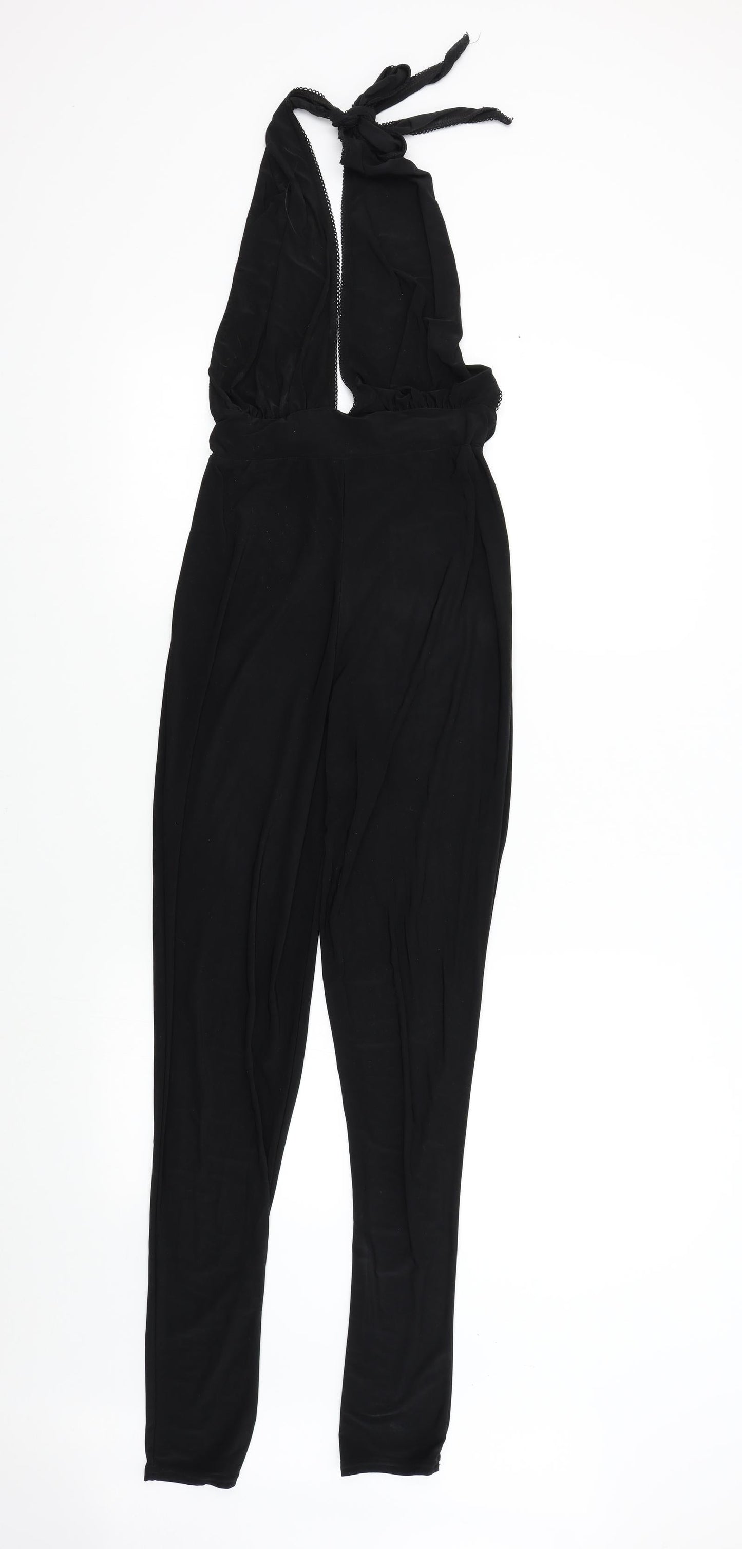 Boohoo Womens Black   Jumpsuit One-Piece Size 8