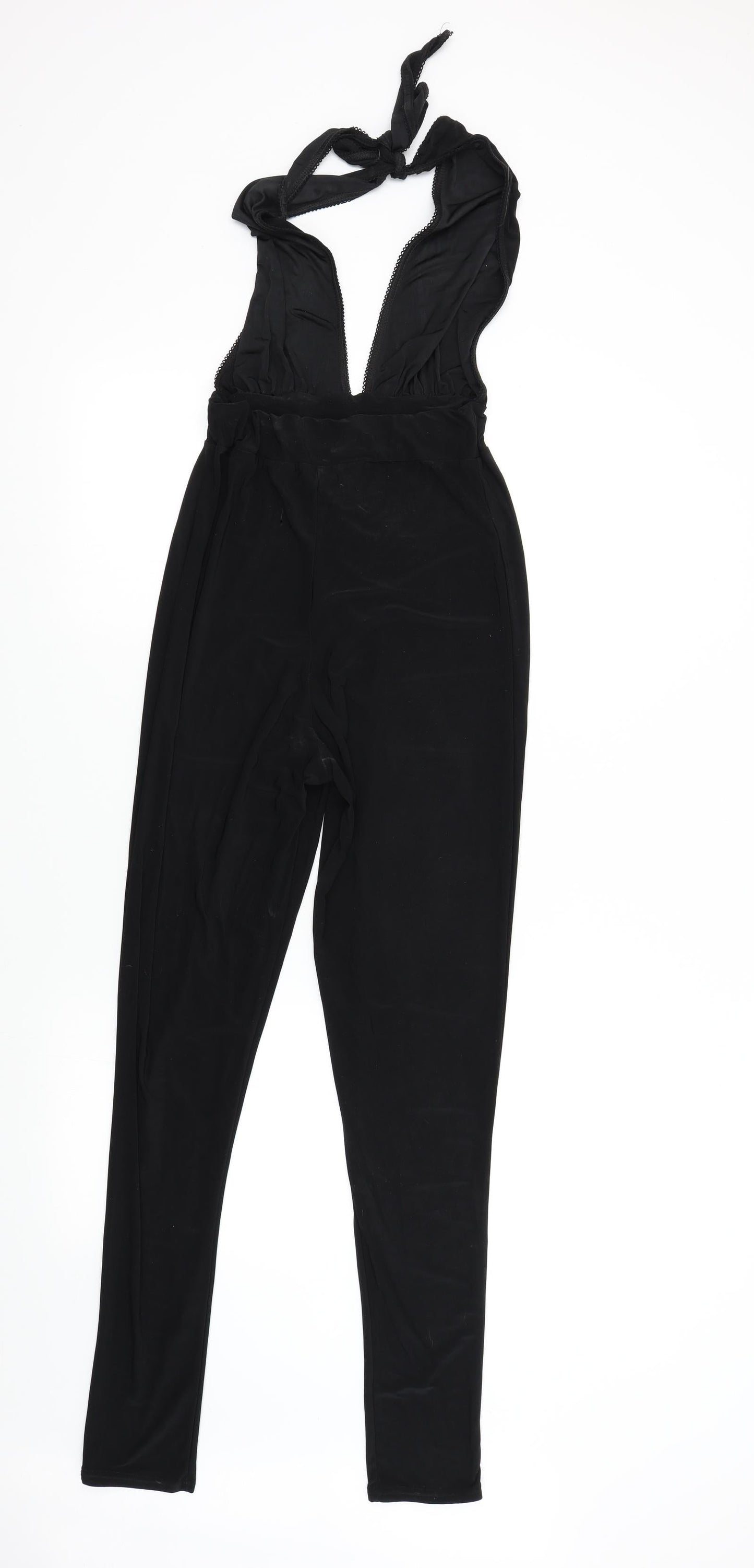 Boohoo Womens Black   Jumpsuit One-Piece Size 8