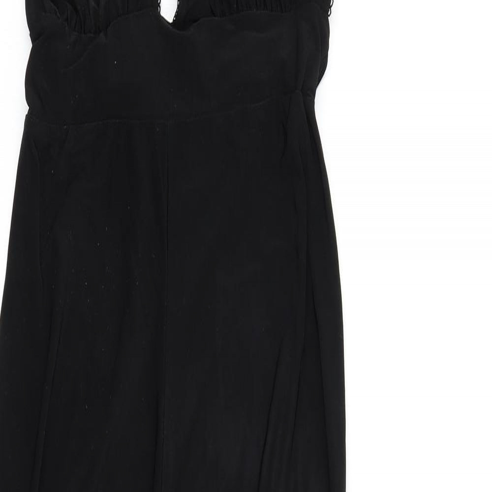 Boohoo Womens Black   Jumpsuit One-Piece Size 8