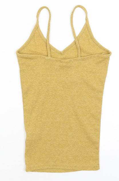 Atmosphere Womens Yellow   Basic Tank Size 6