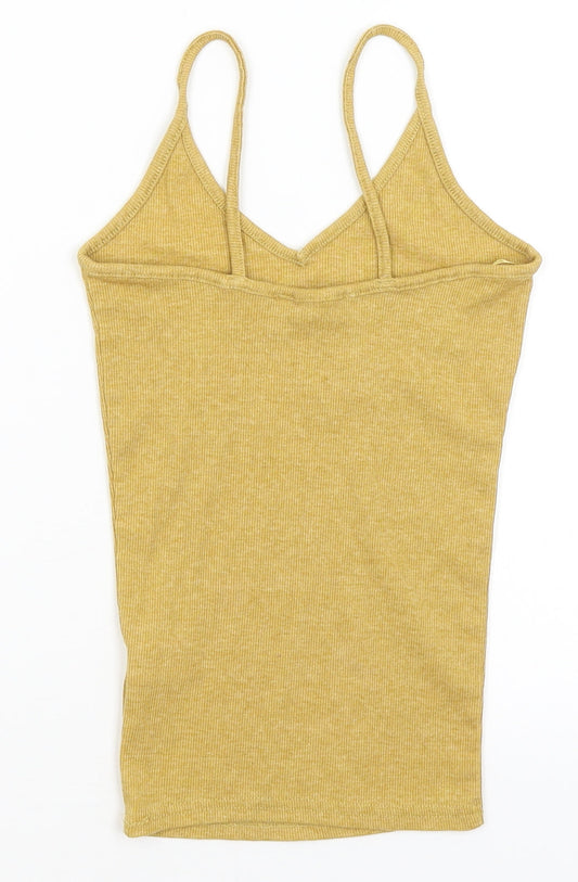 Atmosphere Womens Yellow   Basic Tank Size 6