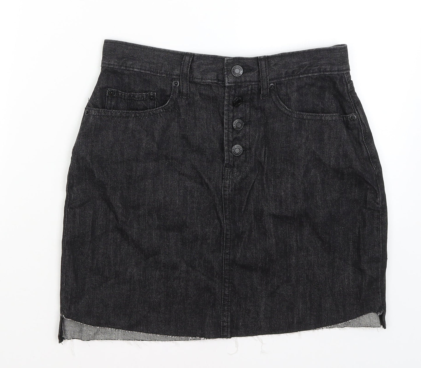 Gap Womens Black   A-Line Skirt Size 27 in