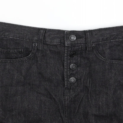 Gap Womens Black   A-Line Skirt Size 27 in