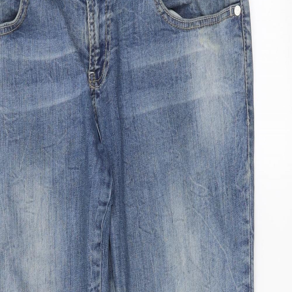 Womens UK Size 12 MOTIVI Regular Fit Skinny Blue Jeans