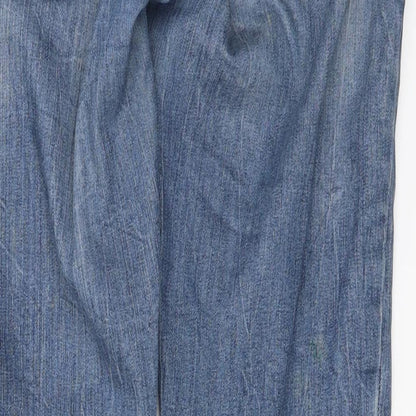 Womens UK Size 12 MOTIVI Regular Fit Skinny Blue Jeans