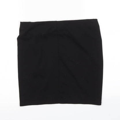 Cotton On Womens Black Animal Print  Mini Skirt Size M