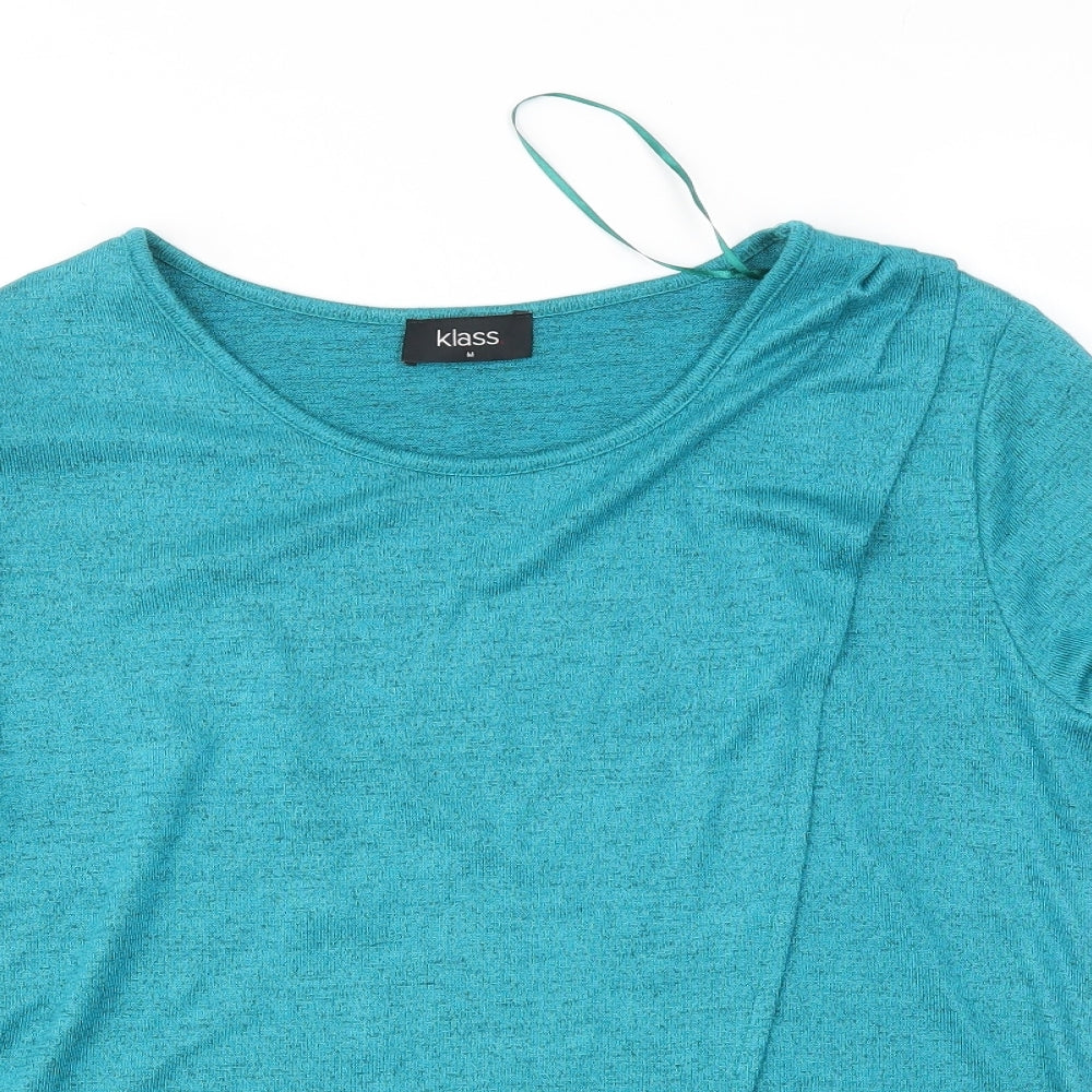 Klass Womens Blue   Pullover Jumper Size M