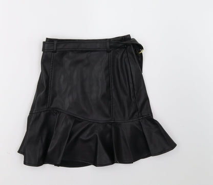 New Look Womens Black   A-Line Skirt Size 6