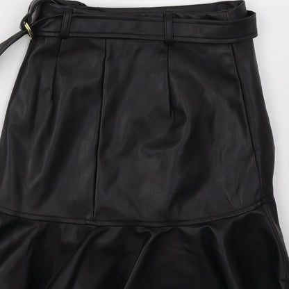 New Look Womens Black   A-Line Skirt Size 6