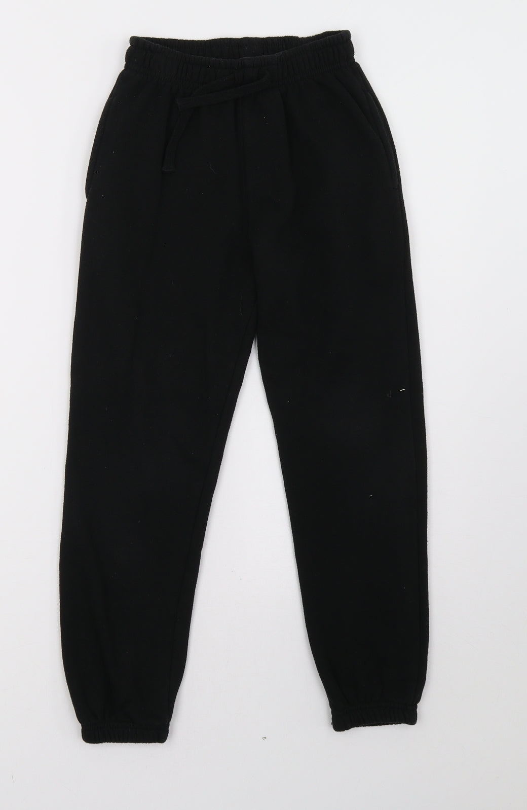 Primark Boys Black   Jogger Trousers Size 9 Months