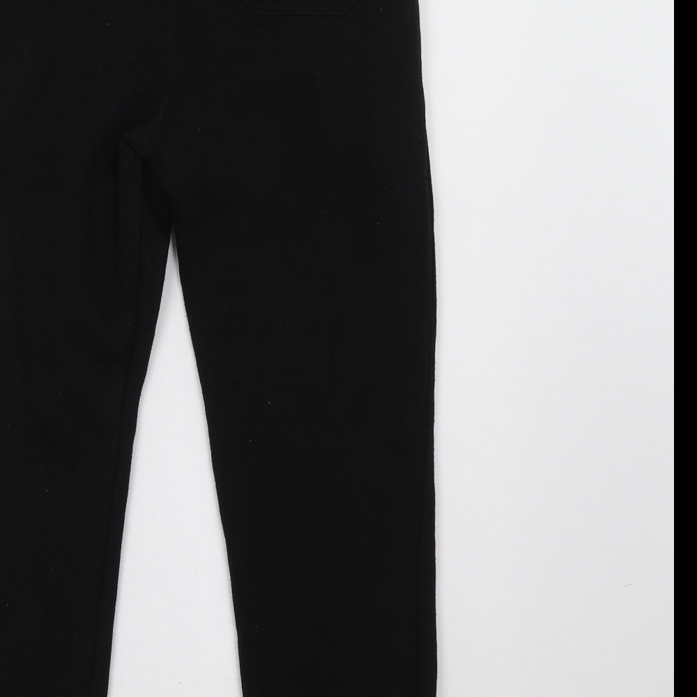 Primark Boys Black   Jogger Trousers Size 9 Months