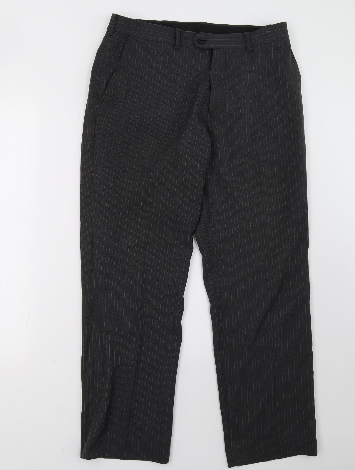 Matalan Mens Grey   Trousers  Size 32 L29 in