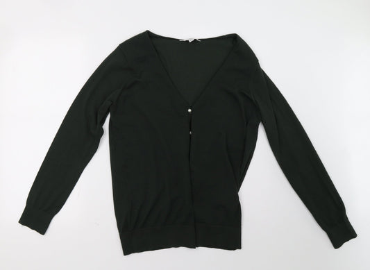 Womens UK Size 14 Dorothy Perkins Green Cardigan Jumper