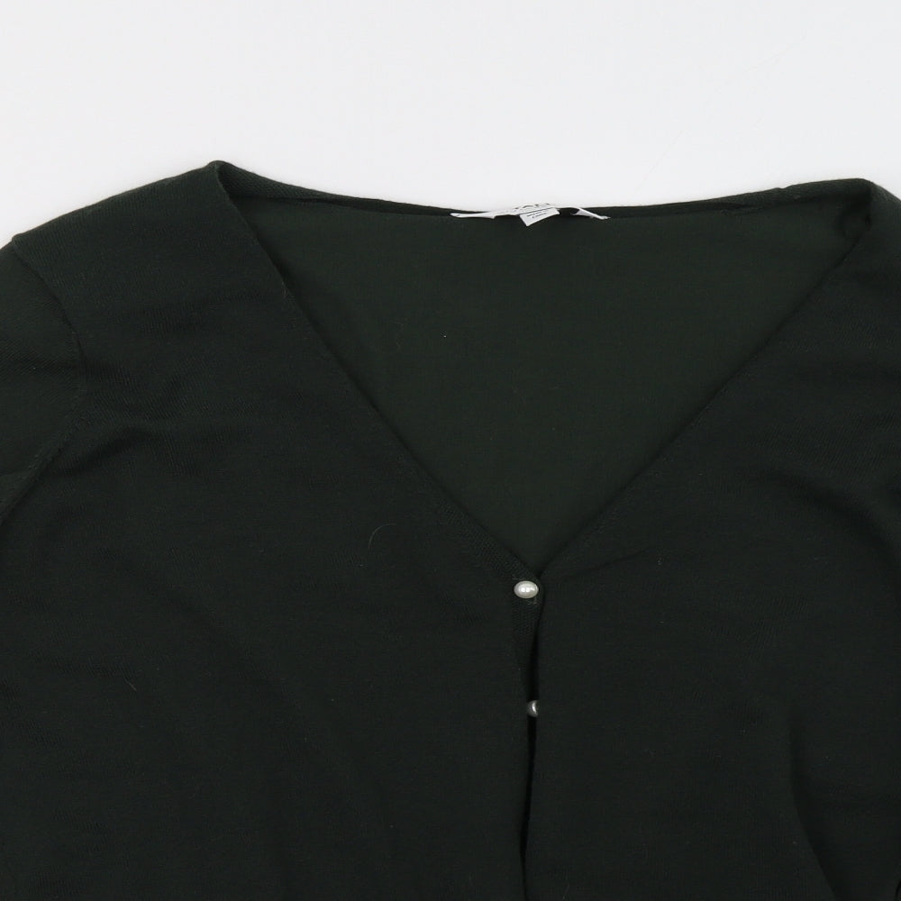 Womens UK Size 14 Dorothy Perkins Green Cardigan Jumper
