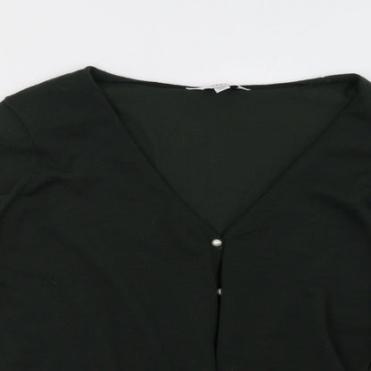 Womens UK Size 14 Dorothy Perkins Green Cardigan Jumper