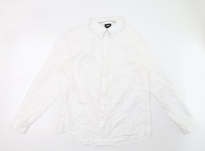 Burton Mens White    Polo Size 18