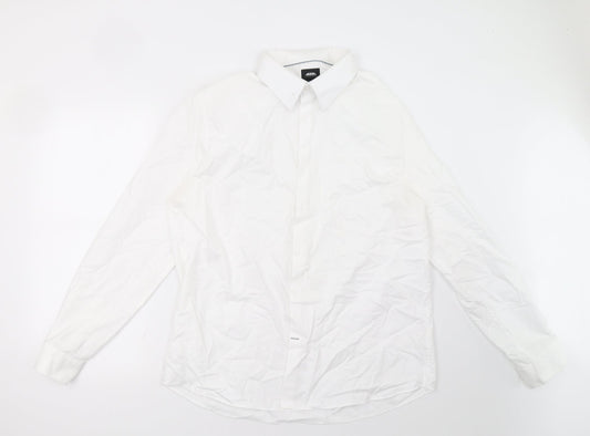 Burton Mens White    Polo Size 18