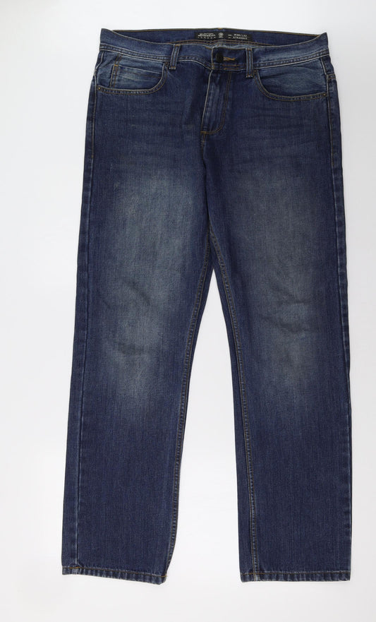 Burton Womens Blue  Denim Straight Jeans Size 36 L32 in