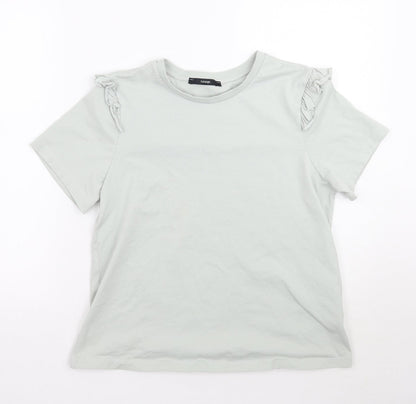 George Womens Green   Basic T-Shirt Size 12