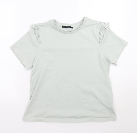 George Womens Green   Basic T-Shirt Size 12