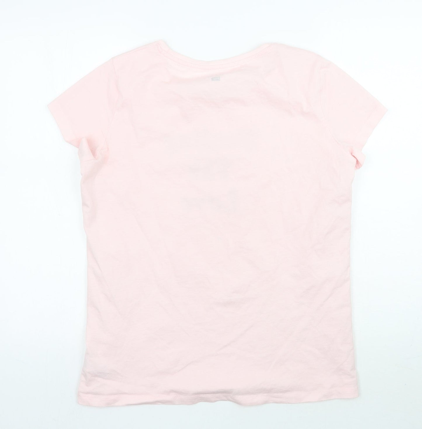 F&F Womens Pink   Basic T-Shirt Size 12