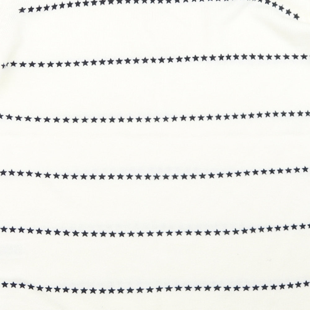 Womens UK Size 8 Papaya Ivory Pullover Jumper