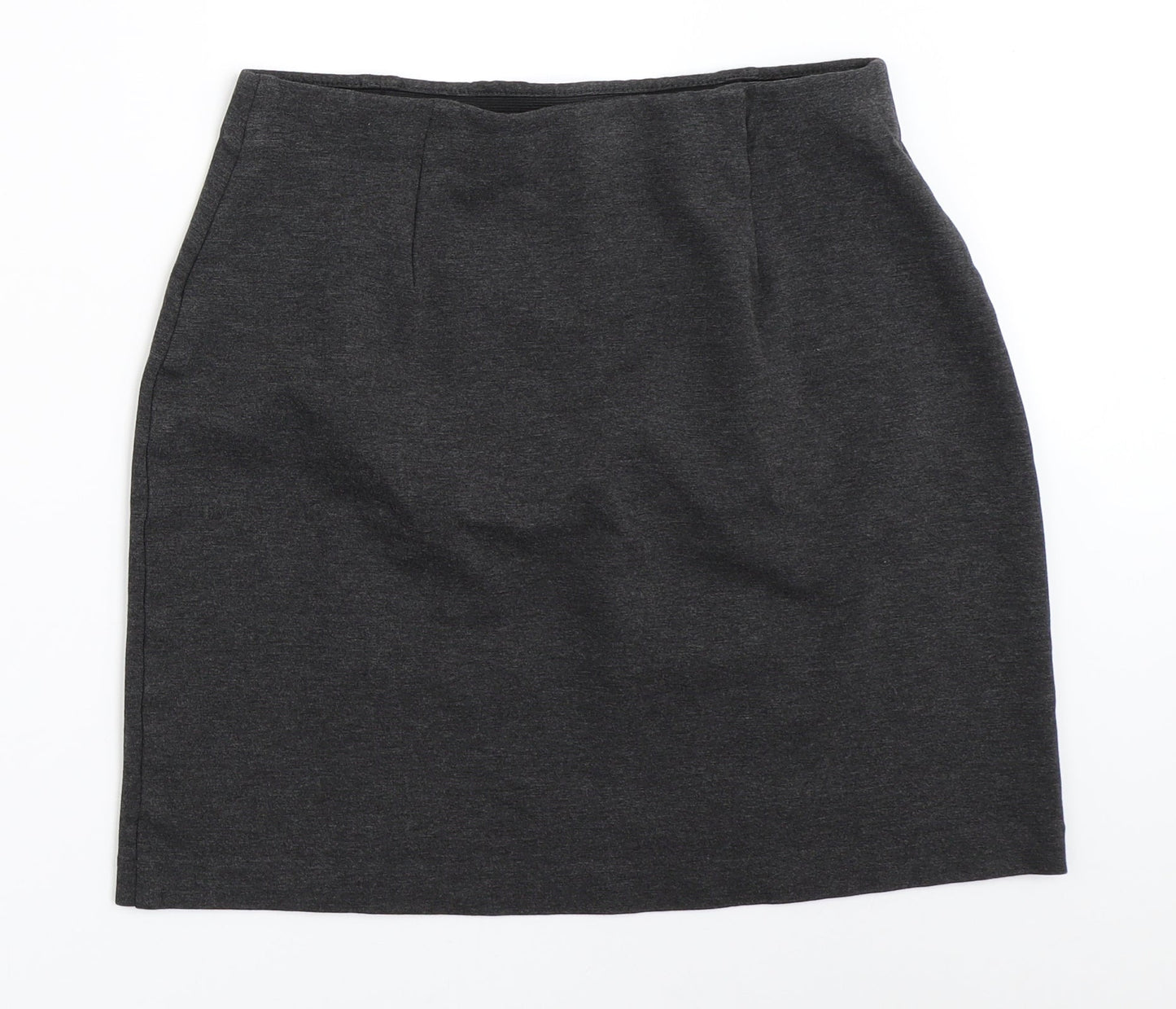 Marks and Spencer Womens Grey   Mini Skirt Size 29 in