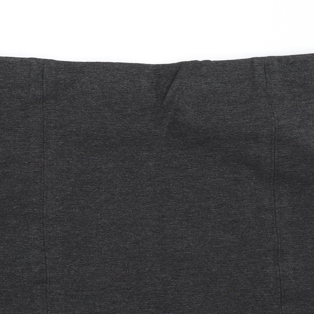 Marks and Spencer Womens Grey   Mini Skirt Size 29 in