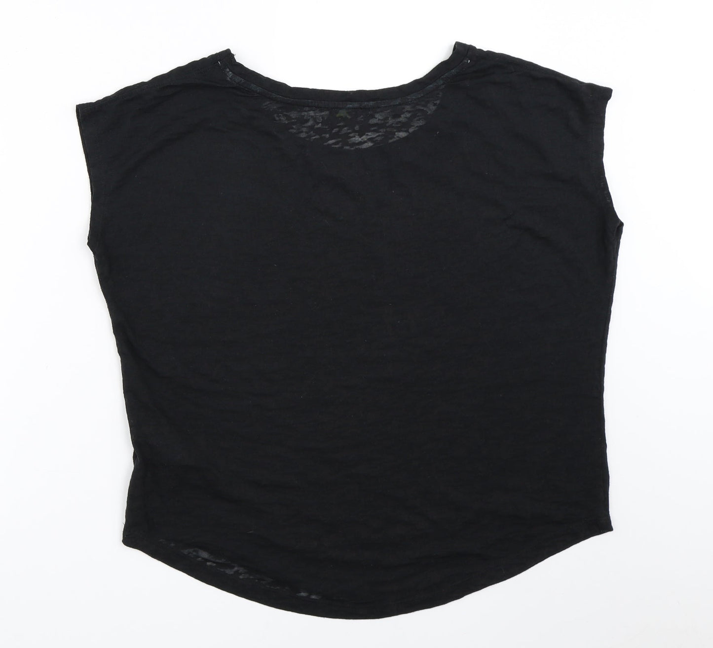 F&F Womens Black   Basic T-Shirt Size 12