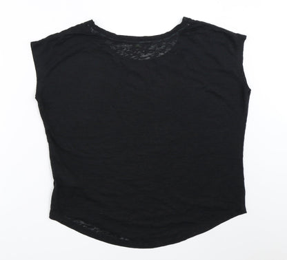F&F Womens Black   Basic T-Shirt Size 12