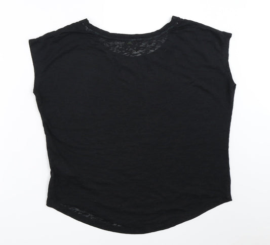 F&F Womens Black   Basic T-Shirt Size 12
