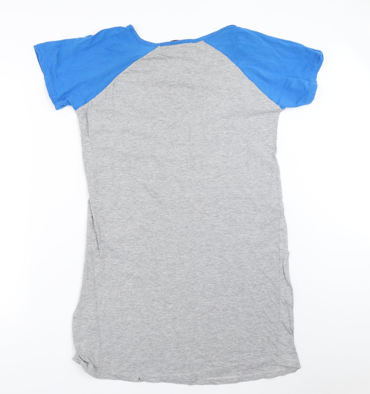 Back view of Store Twenty One women’s grey solid top dress, size M